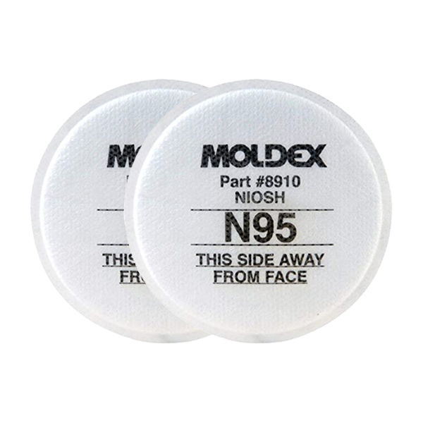 Filtro para Partículas N95 Moldex (Par) Blanco 8910 … - 0